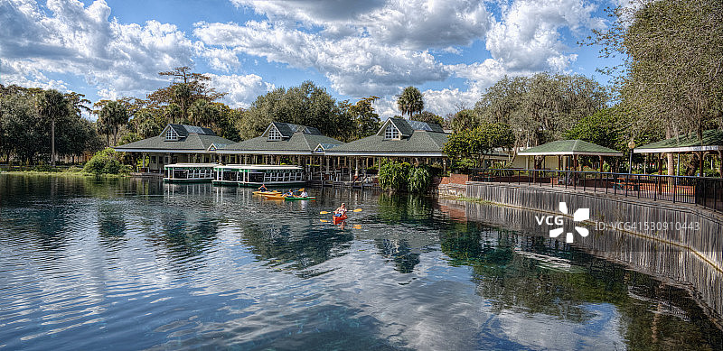 银泉皮划艇图片素材