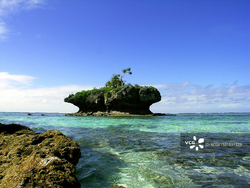 新喀里多尼亚的天堂泻湖图片素材