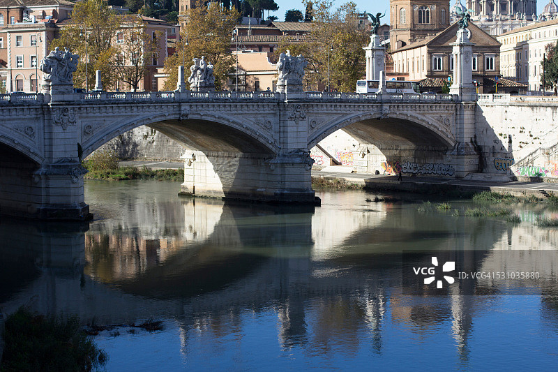 维托里奥·埃马努埃莱二世桥图片素材