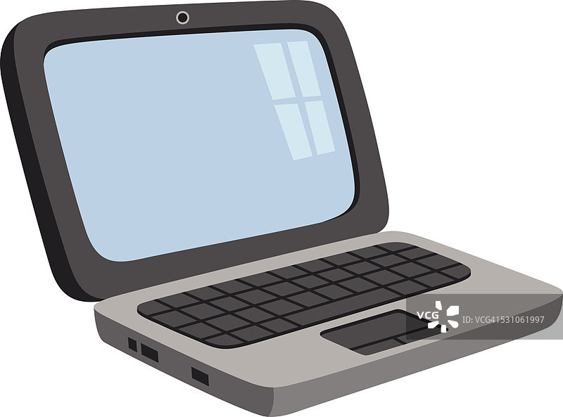 卡通笔记本电脑图片素材