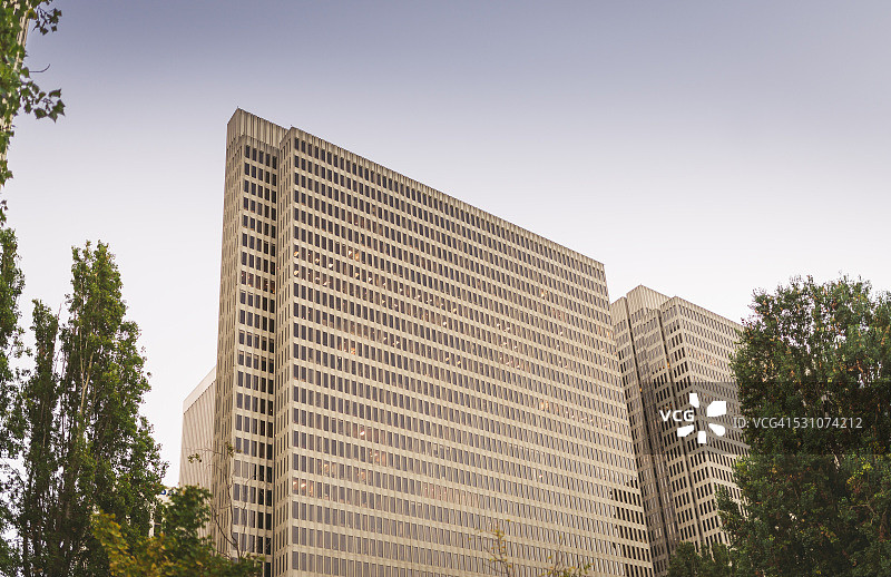 加利福尼亚州旧金山市中心图片素材