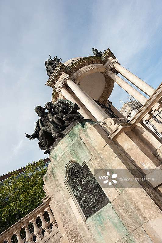 利物浦维多利亚女王纪念碑图片素材
