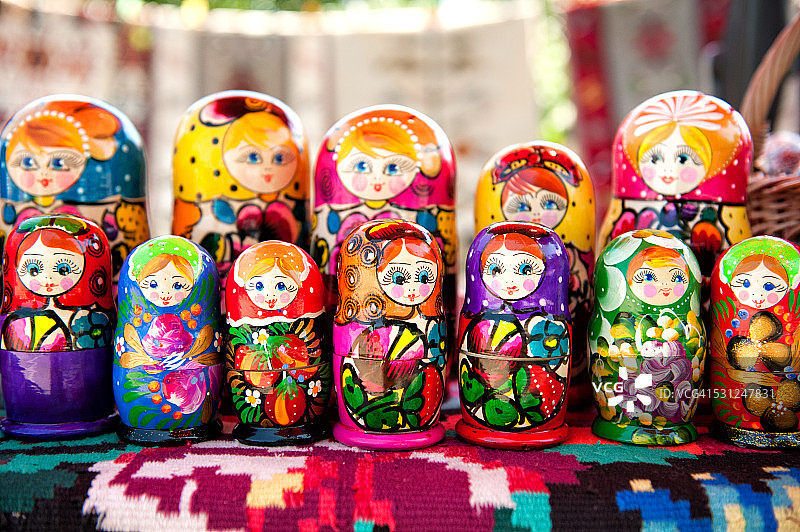 俄罗斯套娃图片素材