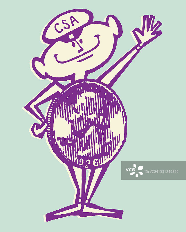 CSA四分之一人像图片素材