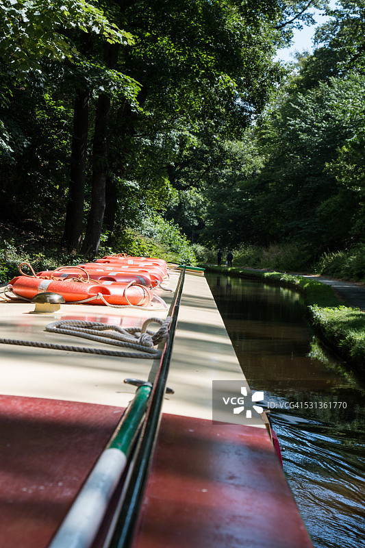 运河游船图片素材