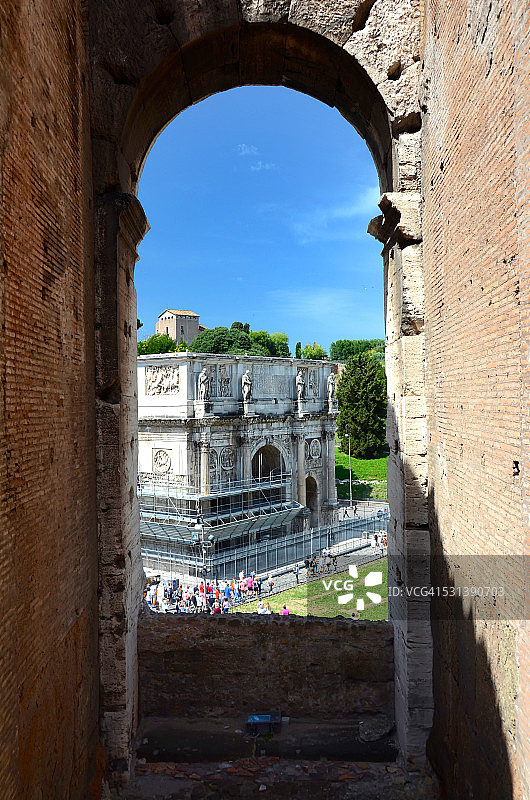 提图斯拱门图片素材