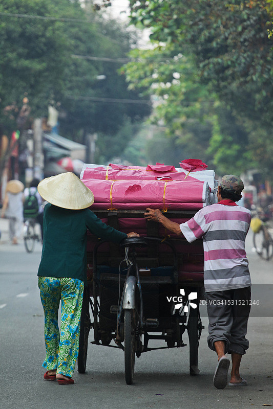 越南街头生活图片素材