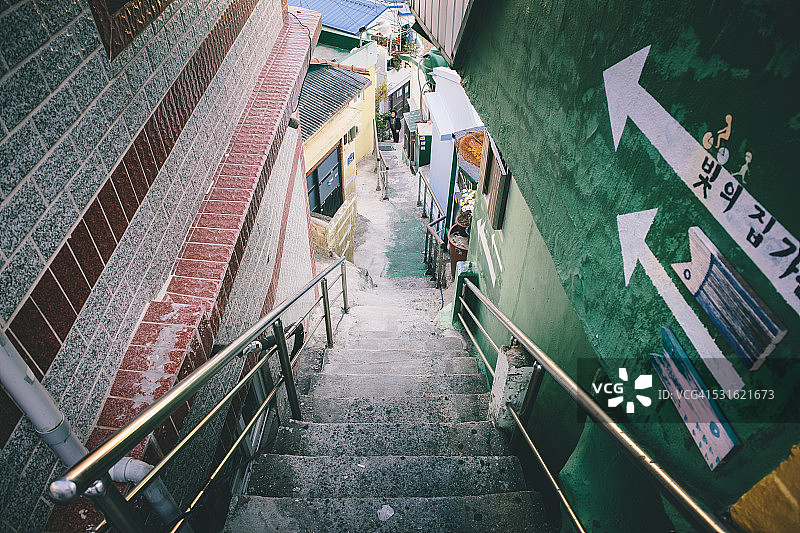 文化村的墙壁艺术图片素材