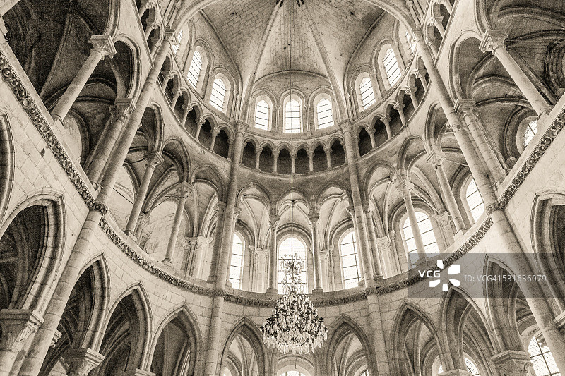 苏瓦松大教堂耳堂图片素材