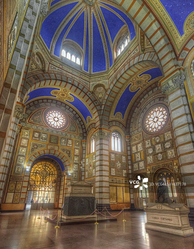 米兰纪念陵园图片素材