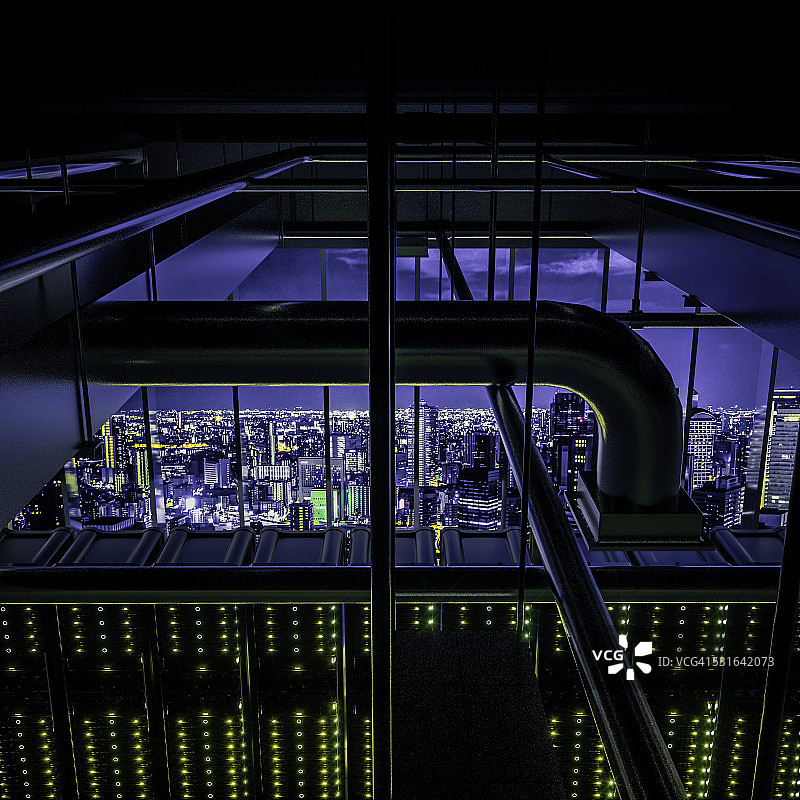 城市大脑图片素材