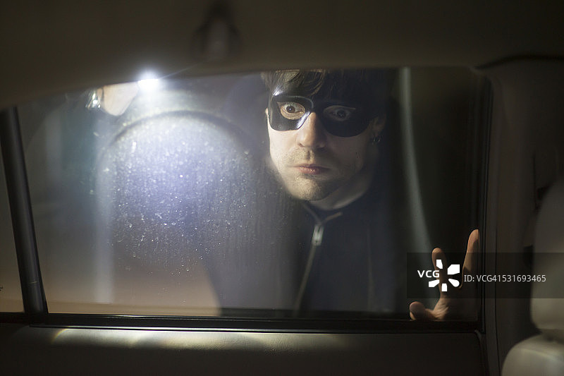 偷车贼图片素材