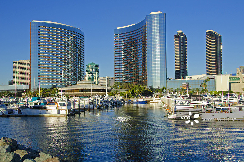 圣地亚哥Embarcadero码头公园图片素材