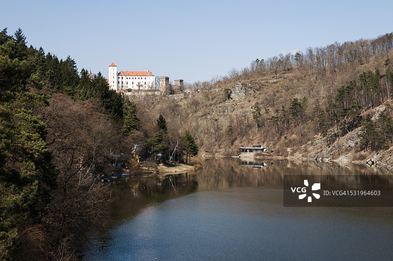 南摩拉维亚的比托夫城堡图片素材