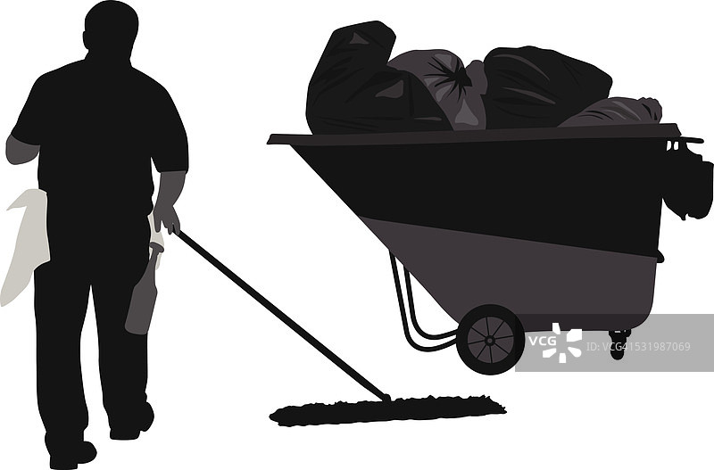 清洁工作图片素材