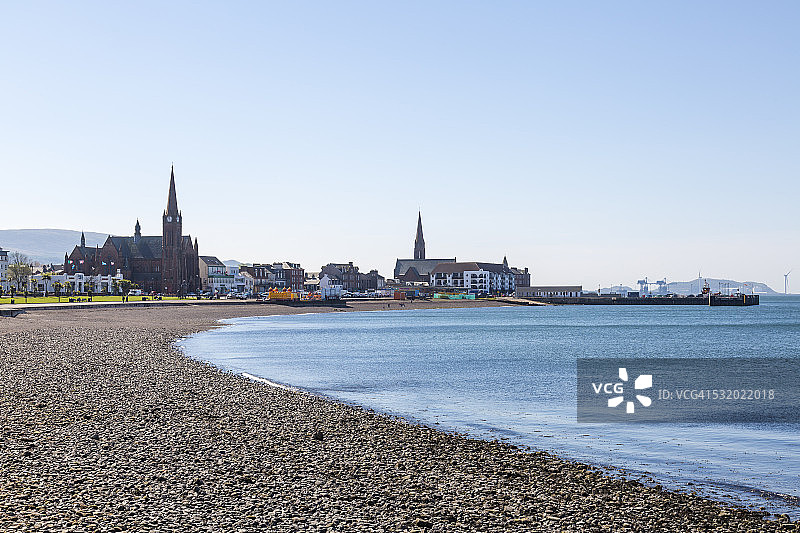 海滨小镇图片素材