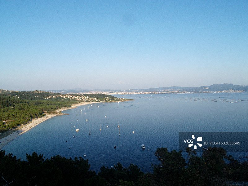 维哥河口和巴拉海滩图片素材