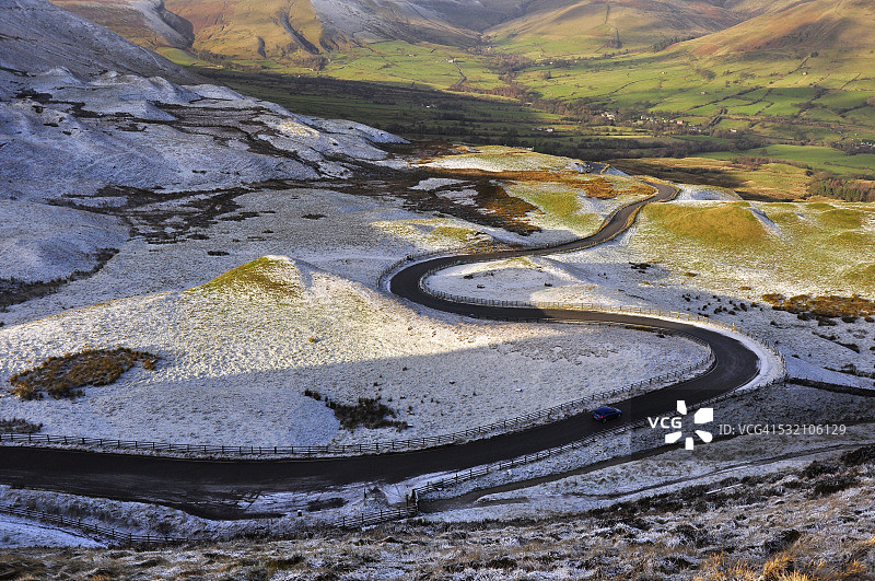 从冬天驶向春天图片素材