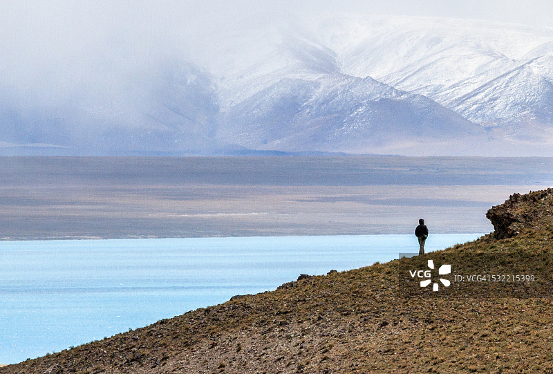 唐古拉雍错，那曲，西藏自治区图片素材