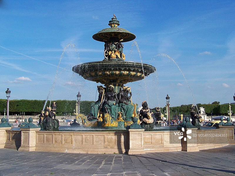 巴黎协和广场图片素材