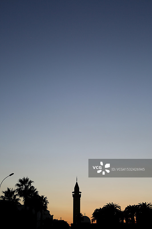 莫纳斯提尔的清真寺图片素材