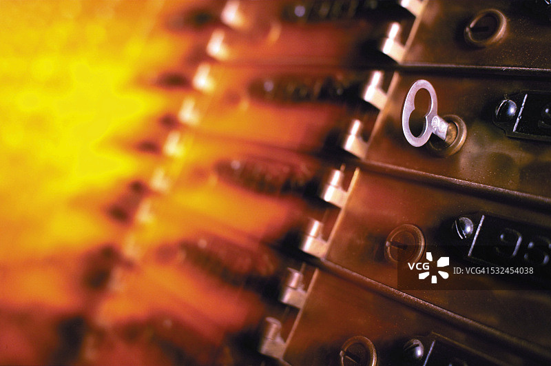 保险箱和钥匙图片素材