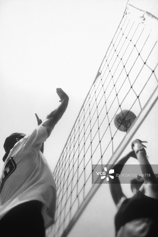 排球运动瞬间图片素材