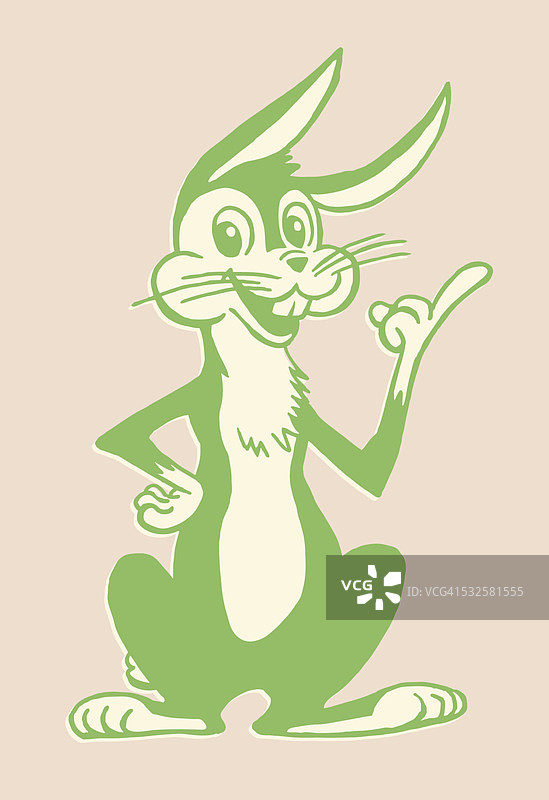 兔子手势图片素材