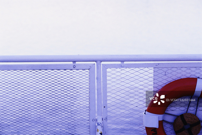 渡轮栏杆图片素材