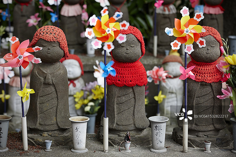 增上寺地藏菩萨像图片素材