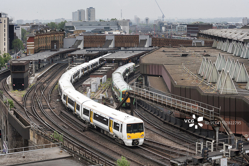 伦敦桥引道图片素材