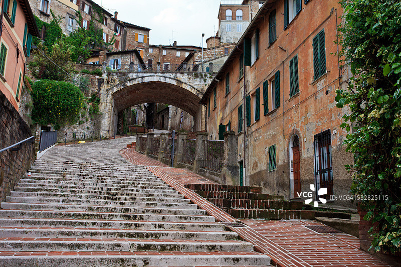 佩鲁贾阿皮亚大道图片素材
