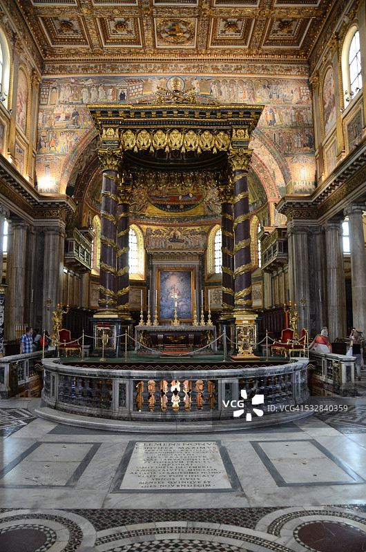 罗马圣母大殿图片素材