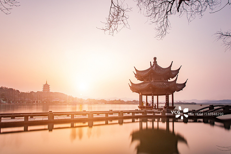 西湖图片素材