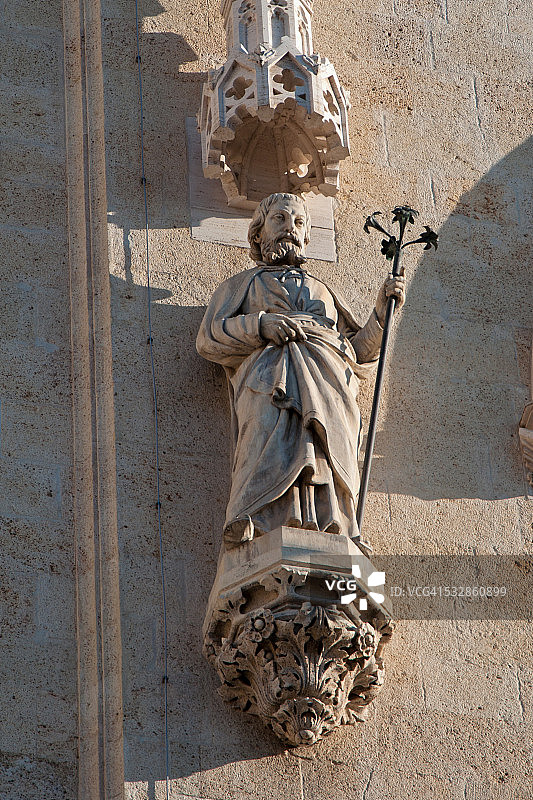 圣约瑟夫雕像图片素材