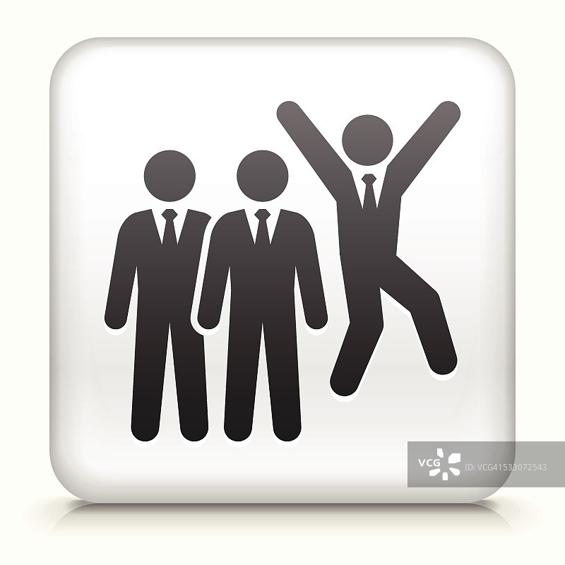 带有促销信息的方形按钮免版税矢量素材图片素材