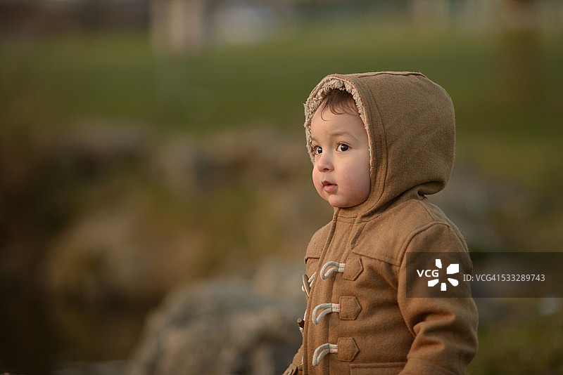 冬天的肖像图片素材