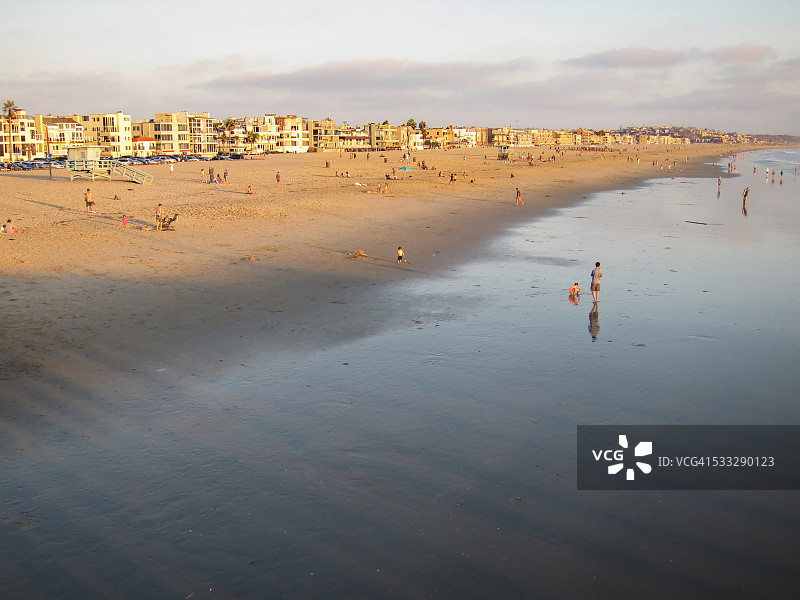威尼斯海滩下午图片素材