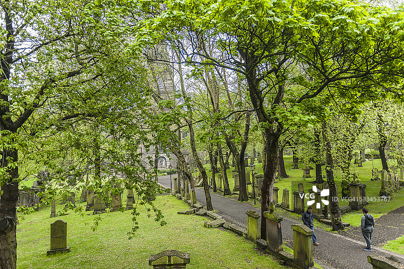圣卡斯伯特花园图片素材