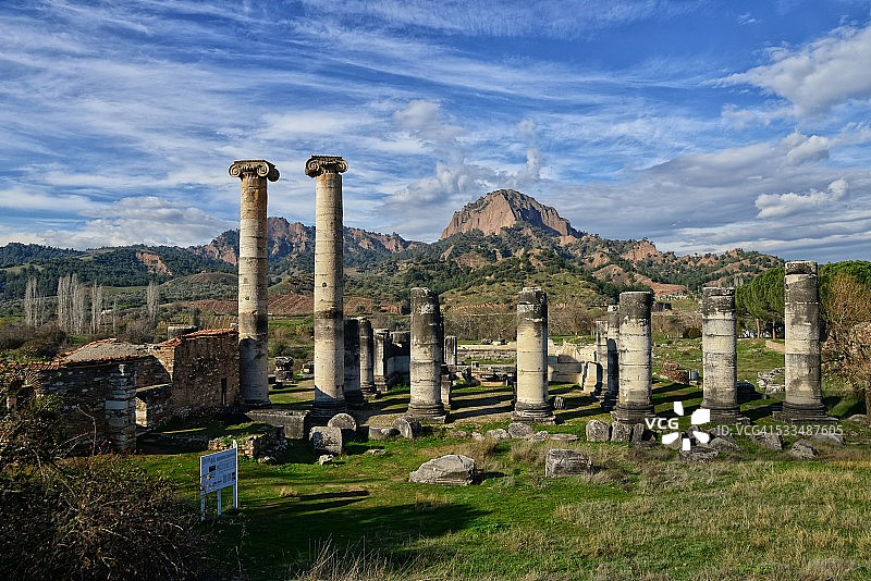 萨迪斯阿尔忒弥斯神庙图片素材