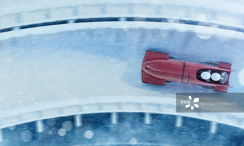 雪橇队图片素材