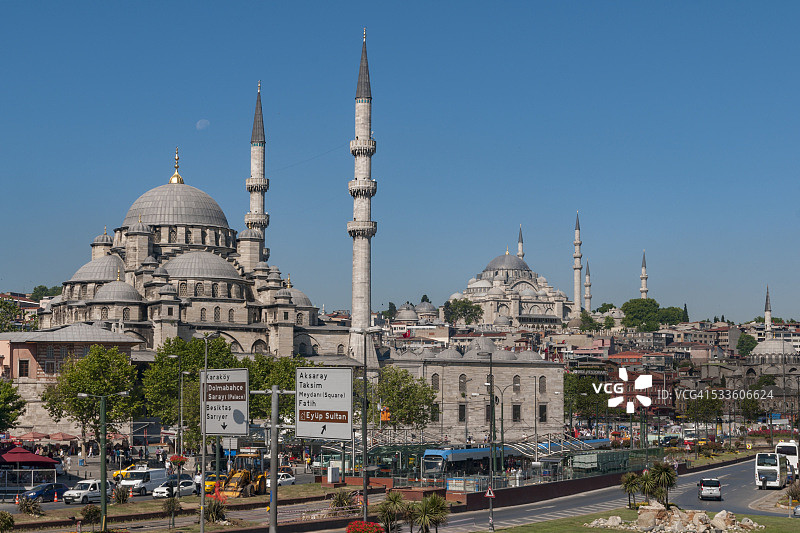 土耳其伊斯坦布尔艾米诺努图片素材
