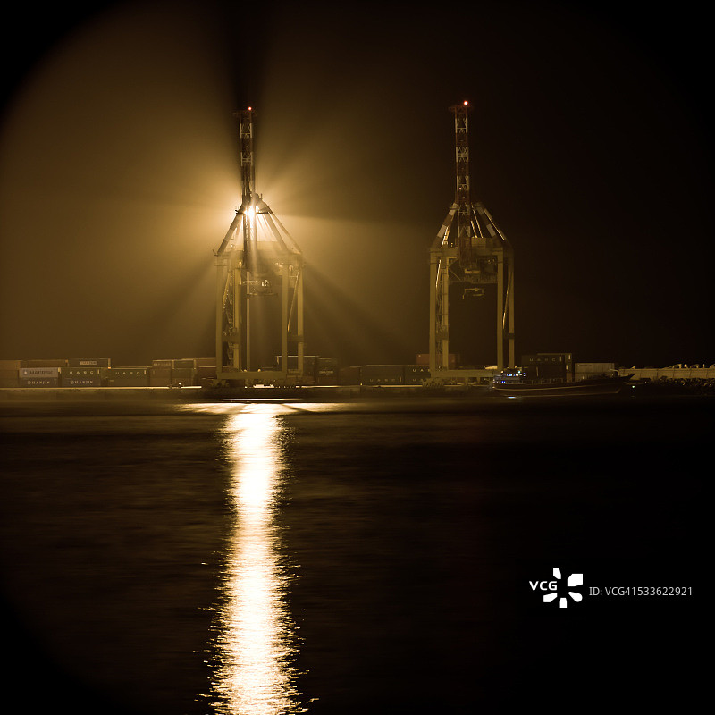 阿曼穆特拉港图片素材