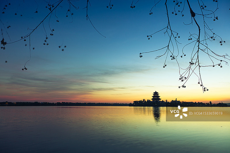 牡丹亭图片素材