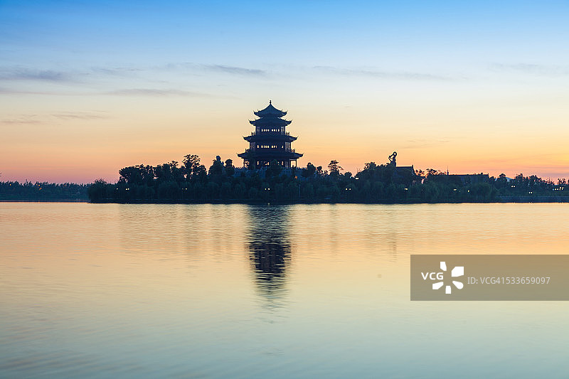 牡丹亭图片素材