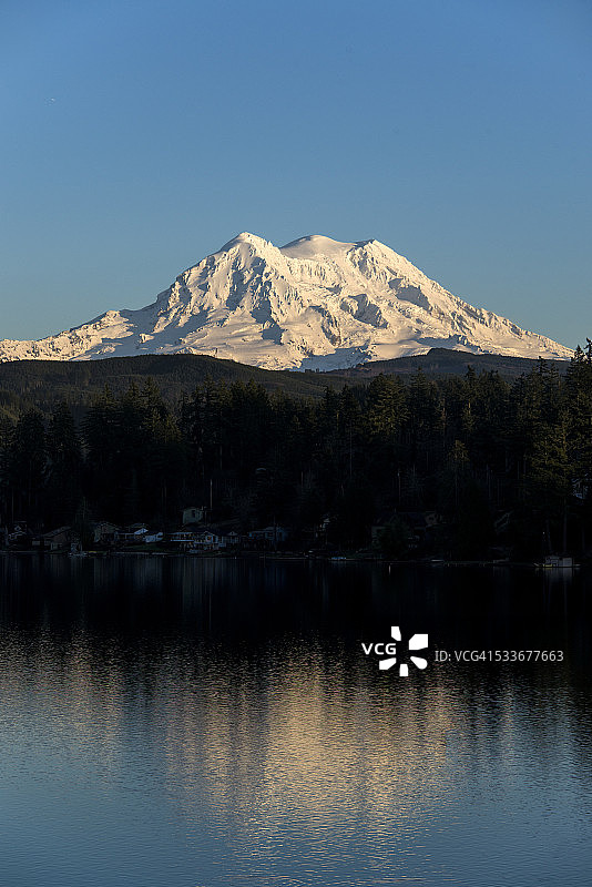 雷尼尔山图片素材