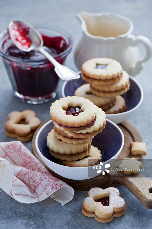 果酱饼干图片素材