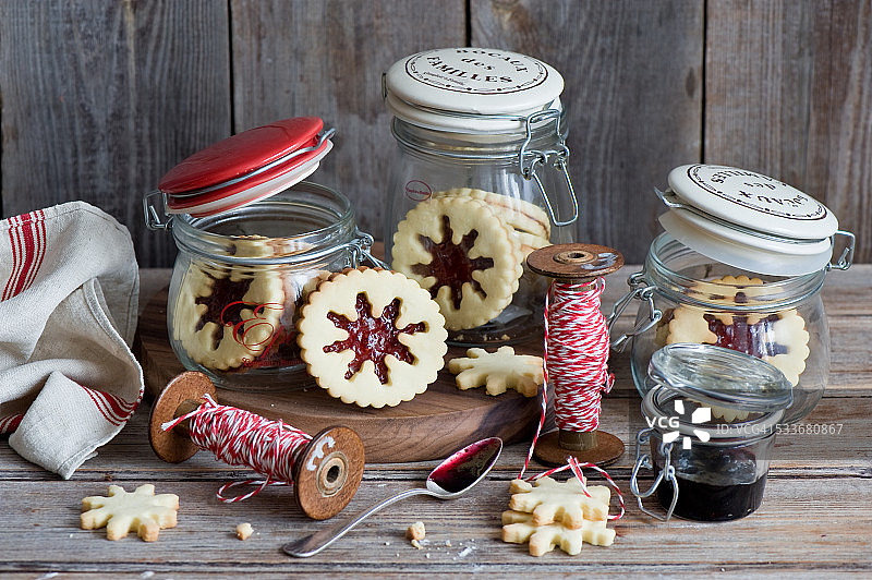 果酱饼干图片素材