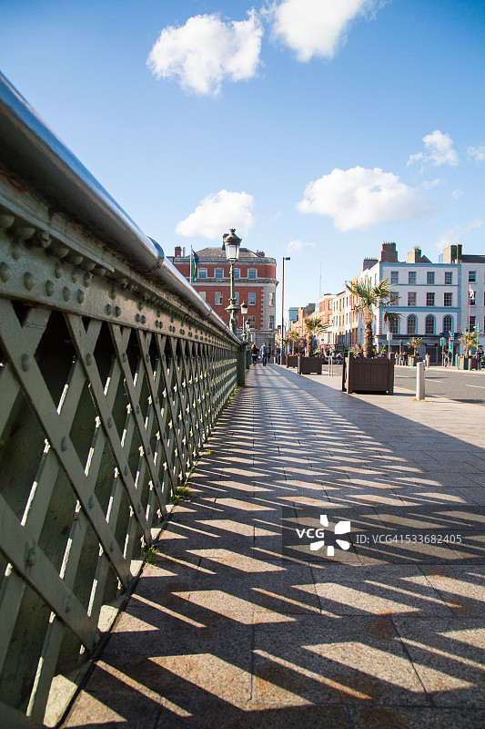 都柏林格拉顿桥图片素材