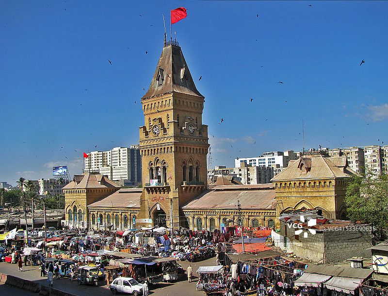 卡拉奇街头图片素材